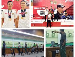 Dua Atlet Penembak Pomdam Jaya Ikuti Kejuaraan Nasional Menembak Kapolri CUP 2023