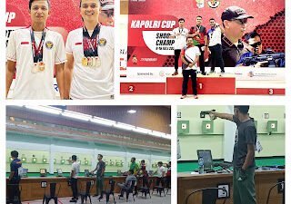 Dua Atlet Penembak Pomdam Jaya Ikuti Kejuaraan Nasional Menembak Kapolri CUP 2023