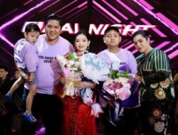 Putri Kompol Indra Lamhot Sihombing Dinobatkan Sebagai The Best Catwalk Puteri Anak Riau 2025