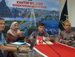 Kanwil Kemenkum Riau Lakukan Sosialisasi dan Koordinasi Percepatan Pembentukan POSBANKUM Desa/Kelurahan Kab. Rohul