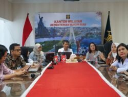 Kemenkum Riau Ikuti Zoom Diskusi Strategi Kebijakan Kantor Wilayah KEPRI