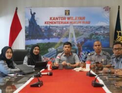 Kanwil Riau Mengikuti Zoom Meeting Diskusi Strategi Kebijakan Yang Diselenggarakan oleh Kanwil Sumbar