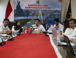 Kakanwil Kemenkum Riau Pimpin Rapat Persiapan Peresmian Pos Bankum dan Kerja Sama dengan Berbagai Pihak