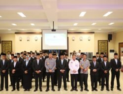 Dukung Sinergi Antar Instansi, Kakanwil Kemenkum Riau Hadiri Pelantikan Pejabat Ditjen PAS Riau