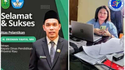 Ketum DPP-SPI Ucapkan Selamat Atas Terpilihnya H Erisman Yahya, MH Sebagai Kadisdik Riau