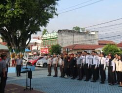 Apel Pagi Lapas Kelas IIA Pekanbaru: Kasubag TU Ingatkan Bahaya Judol dan Tekankan Disiplin Tugas