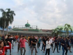 Senam Pagi Warga Binaan Lapas Pekanbaru: Wujudkan Tubuh Sehat, Jiwa Kuat