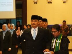 Kakanwil Ditjenpas Riau Lantik Erwin Siregar Sebagai Karutan Kelas I Pekanbaru dan Seluruh UPT Riau