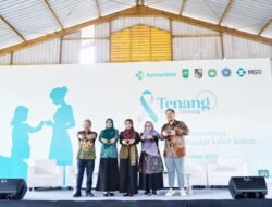 Ketua TP PKK Provinsi Riau Hadiri Acara Seminar Edukasi Bahaya Kanker Serviks di SMPN 13 Pekanbaru