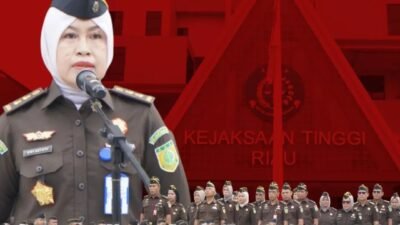 Aswas Kejati Riau Pimpin Apel Pagi, Tekankan Kepada Seluruh Pegawai Menjaga Integritas