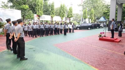 Kemenkum Riau Gelar Apel Pagi, Kadiv Yankum Tekankan Penguatan Tusi dan Capaian Kinerja