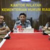 Kemenkum Riau Ikuti Rapat Koordinasi Pengisian Matrik Rencana Aksi Evaluasi Kinerja 2025