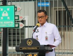 Perekat Bangsa Menuju Indonesia Raya, Kalapas Pekanbaru Pimpin Upacara Peringatan Hari Kesaktian Pancasila