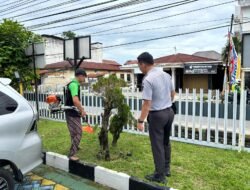 Ciptakan Lingkungan Asri, Petugas Lapas Rutin Jaga Kebersihan dan Keindahan Lingkungan