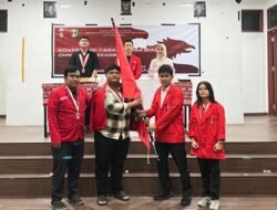 Ogik Saputra dan Daniel Alfa Resmi Pimpin GMNI Cabang Pekanbaru Periode 2025-2027