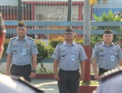 Sinergi dan Tanggung Jawab: Lapas Pekanbaru Pererat Kekompakan Petugas Lewat Apel Pagi