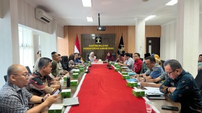 Kemenkum Riau Gelar Harmonisasi Sepuluh Ranperbup Inhu, Wujudkan Kepastian Hukum dan Tata Kelola Pemerintahan Yang Efektif