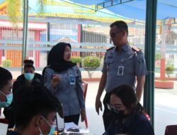 Cegah Penularan TBC, Lapas Pekanbaru Gelar Skrining Gejala dan Chest X-Ray Bagi Warga Binaan