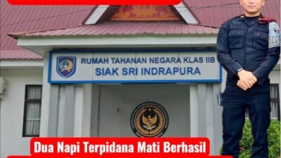 Dua Napi Terpidana Mati Berhasil Ditangkap Kembali, Kinerja Cepat Karutan & KPR Rutan Siak