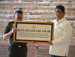 Penyerahan Uang Pengganti Kerugian Negara Rp13,2 Triliun Perkara CPO Minyak Goreng Terdakwa Korporasi