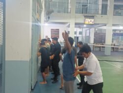 Rutan Pekanbaru Gelar Razia Rutin, Pastikan Keamanan dan Ketertiban Tetap Terjaga