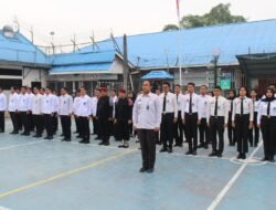 Lapas Pekanbaru Gelar Apel Pagi, Kasi Kamtib Tekankan Disiplin dan Waspada