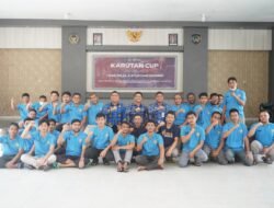 Sportivitas dan Semangat Pemuda Menggema di Rutan Pekanbaru Lewat Karutan Cup 2025