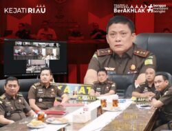 Kejati Riau Ajukan Penghentian Penuntutan Berdasarkan Keadilan Restoratif Perkara Kejari Kampar Kepada JAM-Pidum