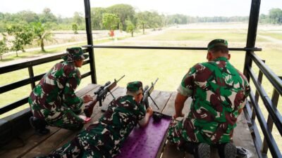 Danpuslatpur Resmikan Lapangan Tembak Terpanjang 800 M, Uji Akurasi Dengan Tembakan Perdana