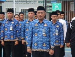 Laksanakan Tugas Dengan Sebaik-baiknya, Pesan Kepala KPLP Pekanbaru Dalam Apel Pagi