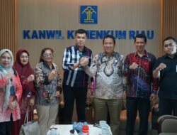 Kemenkum Riau Terima Kunjungan Audiensi RRI Pekanbaru Bahas Penguatan Diseminasi Informasi