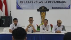 Kemenaker Resmi Membuka Orientasi Pemagangan Nasional Batch IIa, Lapas Kelas IIA Pekanbaru Terima 42 peserta 