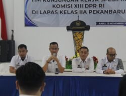 Kemenaker Resmi Membuka Orientasi Pemagangan Nasional Batch IIa, Lapas Kelas IIA Pekanbaru Terima 42 peserta 