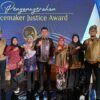 Kanwil Kemenkum Riau Hadiri Penganugerahan Peacemaker Justice Awards 2025