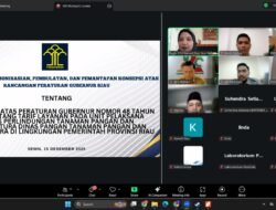 Kanwil Kemenkum Riau Matangkan Harmonisasi Ranpergub Tarif Layanan Pertanian
