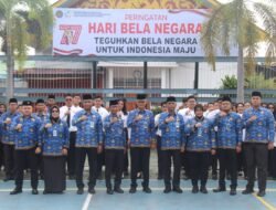 Lapas Kelas IIA Pekanbaru Laksanakan Upacara Peringatan Hari Bela Negara ke-77