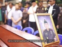 Keluarga Besar Kejati Riau dan Kejati Aceh laksanakan Upacara Pemakaman Alm Bambang Heri Purwanto, SH., MH