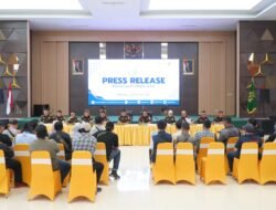 Kejati Riau Paparkan Capaian Kinerja Tahun 2025 Pada Press Release Refleksi Akhir Tahun