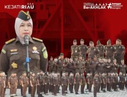 Aswas Kejati Riau Pimpin Apel Kerja Diikuti Para Asisten Serta Seluruh Pegawai