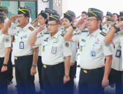 Kanwil Ditjenpas Riau Ikuti Apel Bersama Awal Tahun 2026, Menteri Yusril Apresiasi Pegawai dan Galakkan Integritas