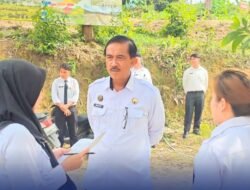 Kakanwil Ditjenpas Riau Melaksanakan Pemantauan Langsung Lahan Jelang Panen Raya Serentak