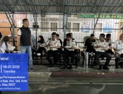 Wujudkan Zero HALINAR, Lapas Kelas IIA Pekanbaru Gelar Tes Urine Mendadak bagi Pegawai dan Warga Binaan