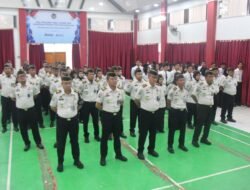 Awali Tahun dengan Semangat Integritas, Lapas Pekanbaru Ikuti Apel Gabungan Kemenko Kumham Imipas