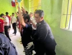 Perkuat Keamanan, Lapas Pekanbaru Gelar Razia Rutin Guna Dukung 15 Program Aksi Kemenimipas