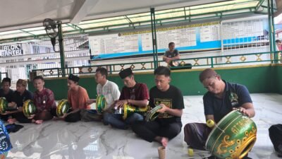 Warga Binaan Lapas Pekanbaru Gelar Latihan Marawis di Masjid At-Taubah Lapas Pekanbaru