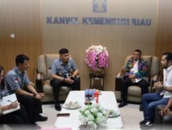 Kanwil Kemenkum Riau Terima Audiensi DPD F.SPTI-K.SPSI Riau, Bahas Permasalahan Merek dan Penguatan Koordinasi Penegakan KI