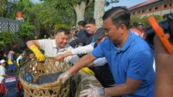 Kaban Kesbangpol Riau Ikuti Kegiatan Aksi Gotong Royong Bersama Pemkot Pekanbaru