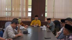 Kesbangpol Riau Menerima Kunjungan Kerja Pimpinan dan Anggota Komisi I DPRD Kab. Rohul