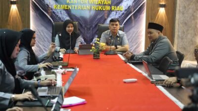 Tingkatkan Kualitas Layanan, Kemenkum Riau Ikuti Diseminasi Pedoman Survei SPAK-SPKP Tahun 2026