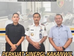 Perkuat Sinergi, Kakanwil Ditjenpas Riau Koordinasi Strategis Bersama Ditreskrimsus Polda Riau